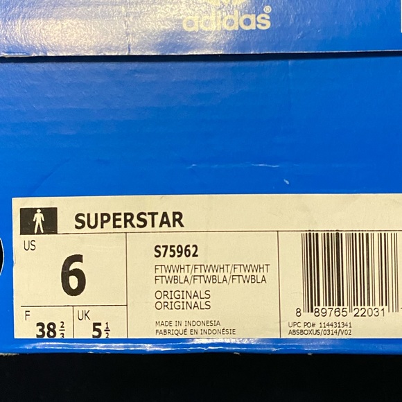 Adidas Superstar White Snake print white shoes - Picture 7 of 8